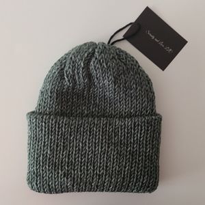 Serenity and Luxe | JEANS Vintage Denim Knit Fisherman Beanie RARE Color